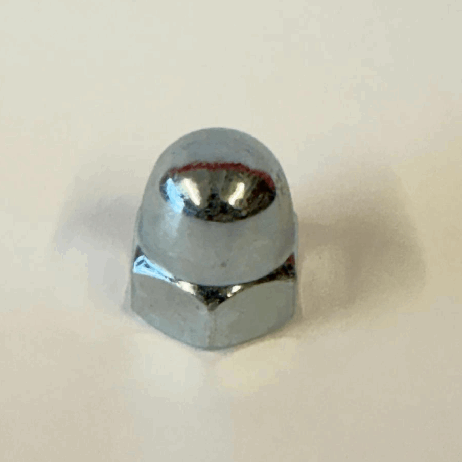 Dome Nut Zinc