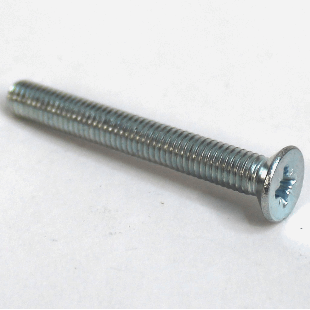 Pozi Countersunk Machine Screw Zinc