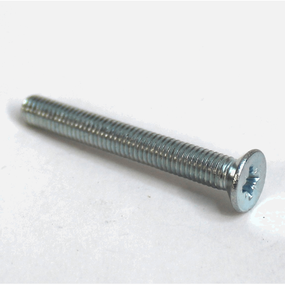 Pozi Countersunk Machine Screw Zinc